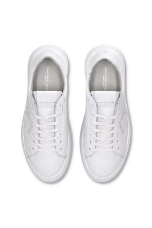 Sneaker Temple in vitello bianco PHILIPPE MODEL | BTLUV001.